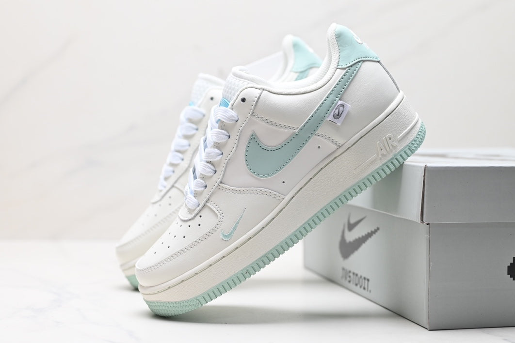 AIR FORCE 1 LOW 07' WHITE AQUA GREEN
